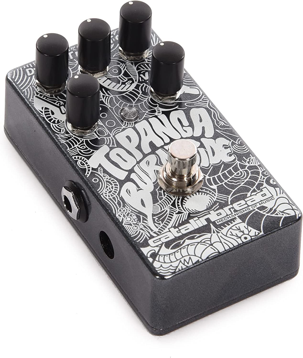 Catalinbread Topanga Burnside Spring Reverb & Tremolo Pedal on a white background