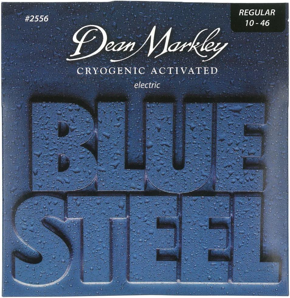 Dean Markley Blue Steel Electric Guitar Strings on a white background