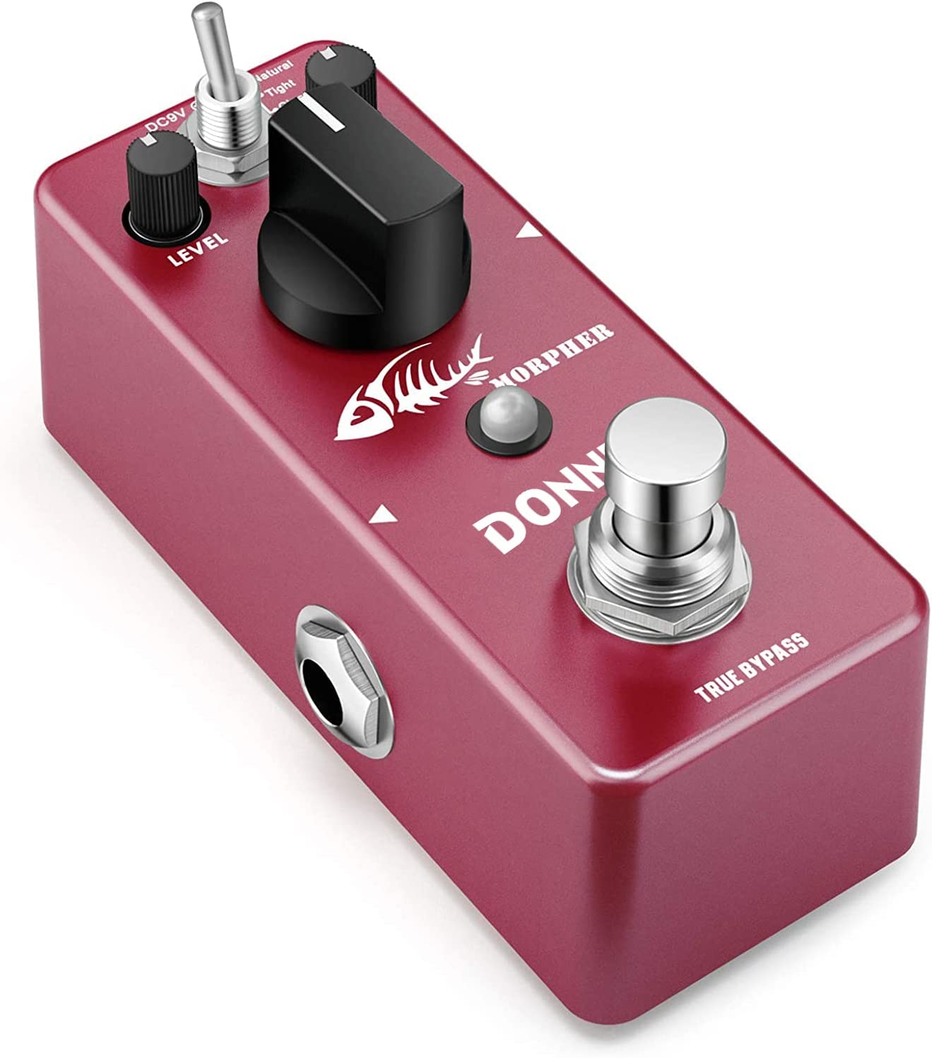 Donner Morpher Distortion Guitar Pedal on a white background