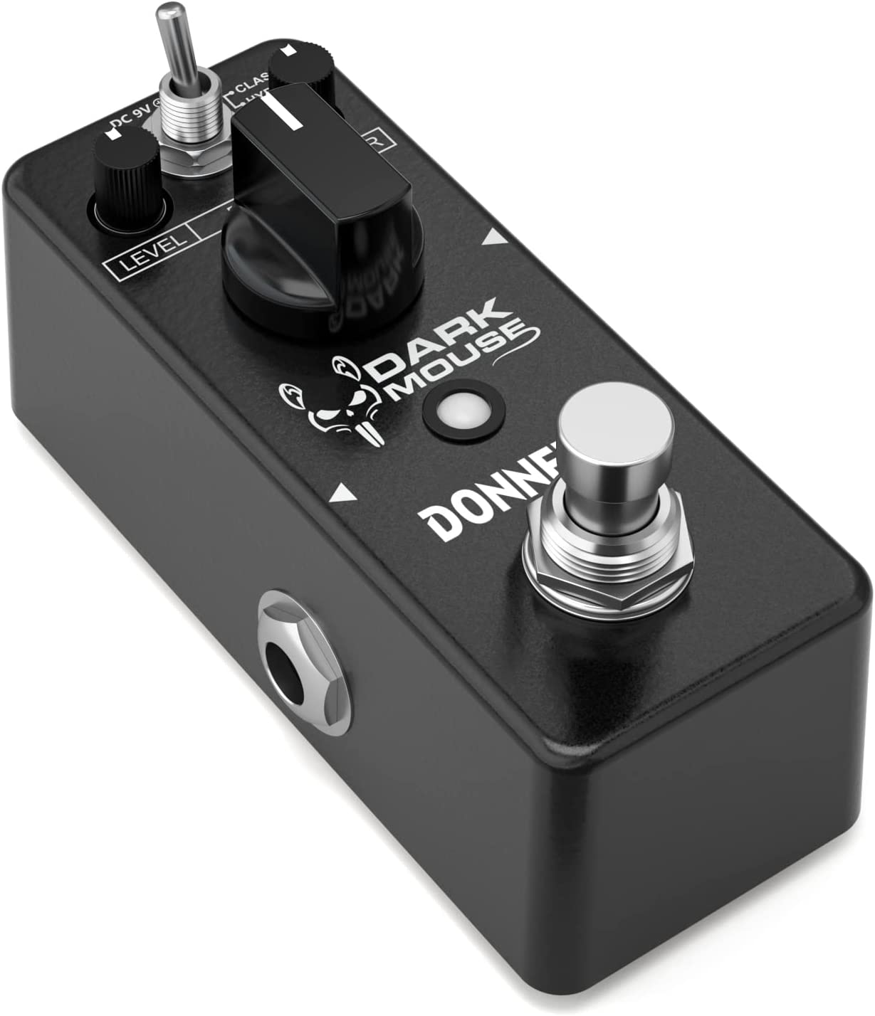 Donner Dark Mouse Distortion  Distortion Pedal on a white background
