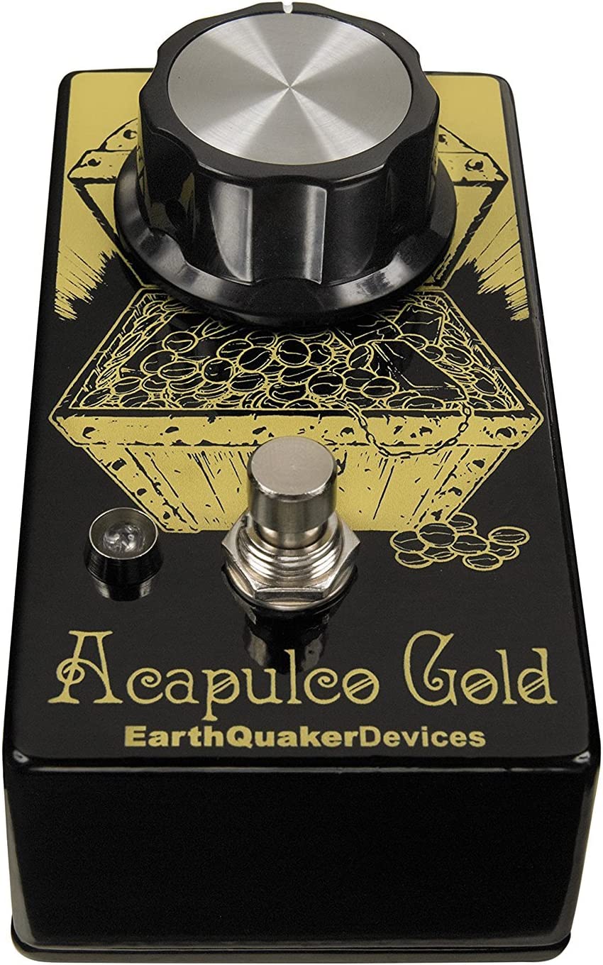Earthquaker Devices V2 Acapulco Gold Distortion Pedal on a white background