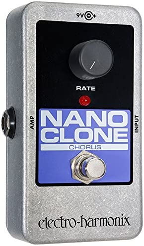 Electro-Harmonix Nano Clone Chorus Pedal on a white background