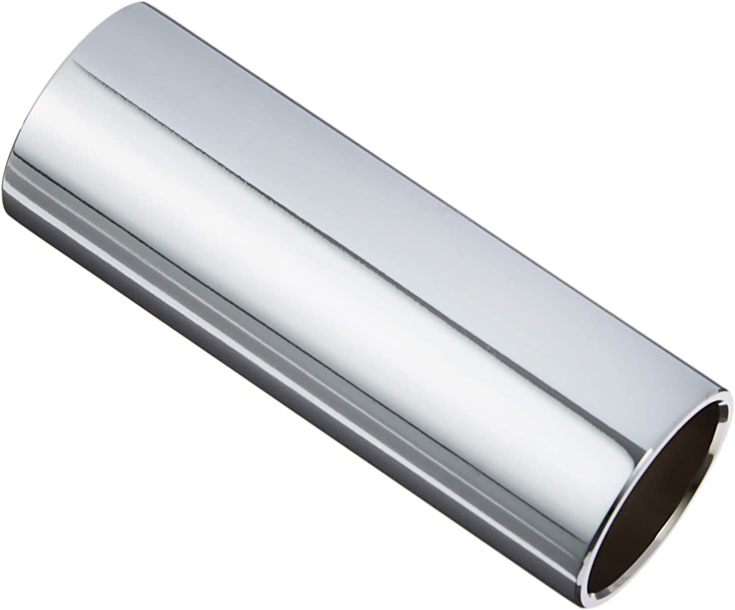 Fender Chrome Steel Guitar Slide on a white background