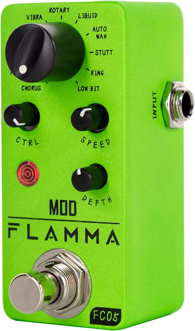 FLAMMA FC05 Mini Modulation Pedal on a white background