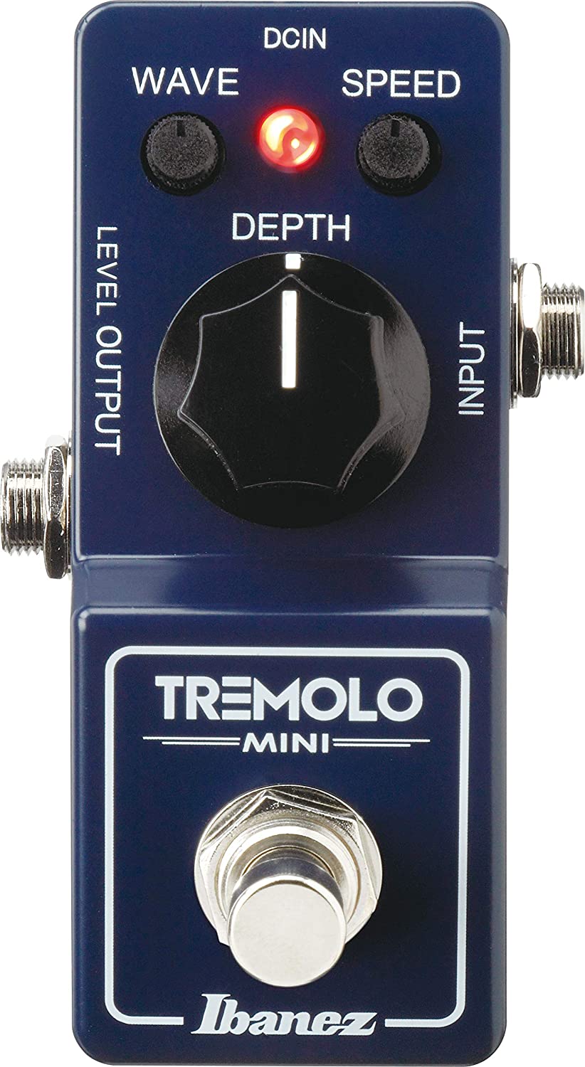 Ibanez Tremolo Mini Pedal on a white background