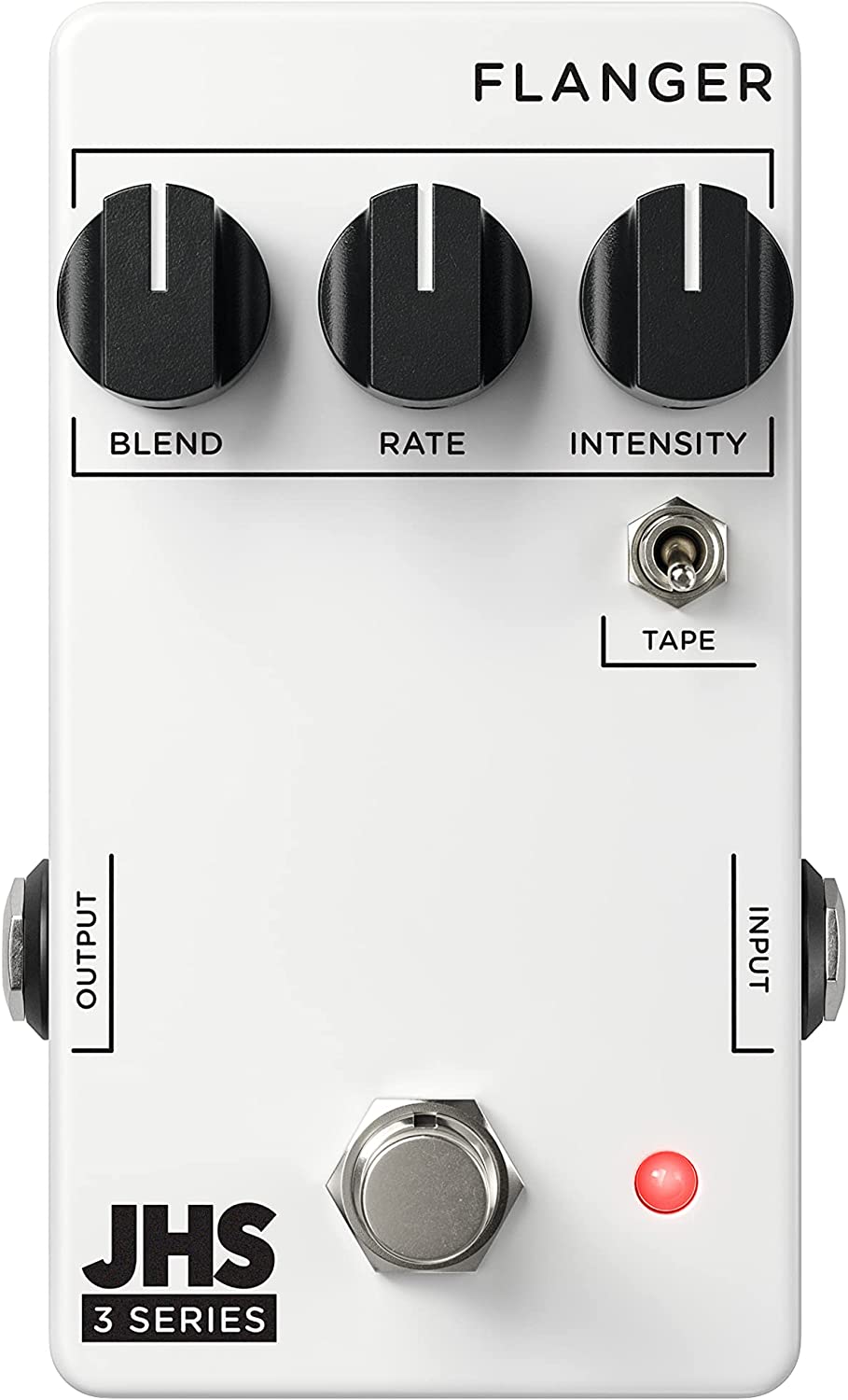 JHS Pedals 3 Series Flanger on a white background