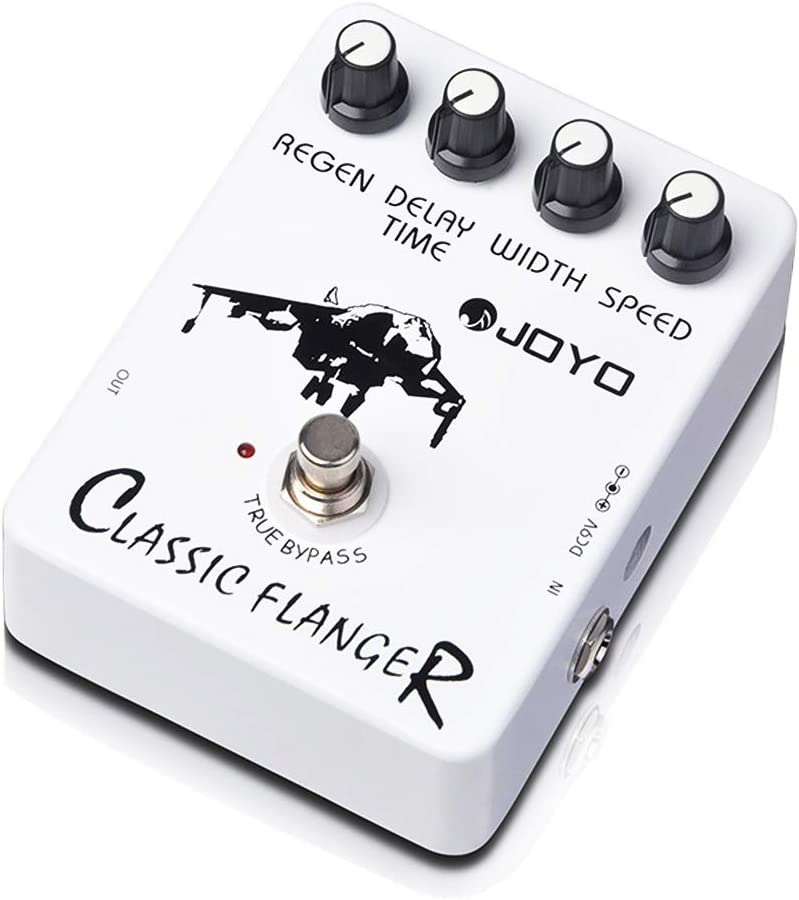 JOYO Flanger Effect Pedal on a white background