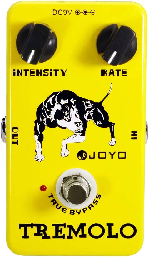 JOYO Tremolo Effect Pedal on a white background