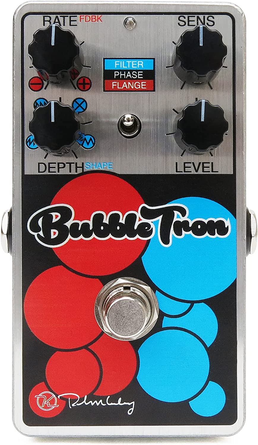 Keeley Bubble Tron Dynamic Flanger Phaser Pedal on a white background