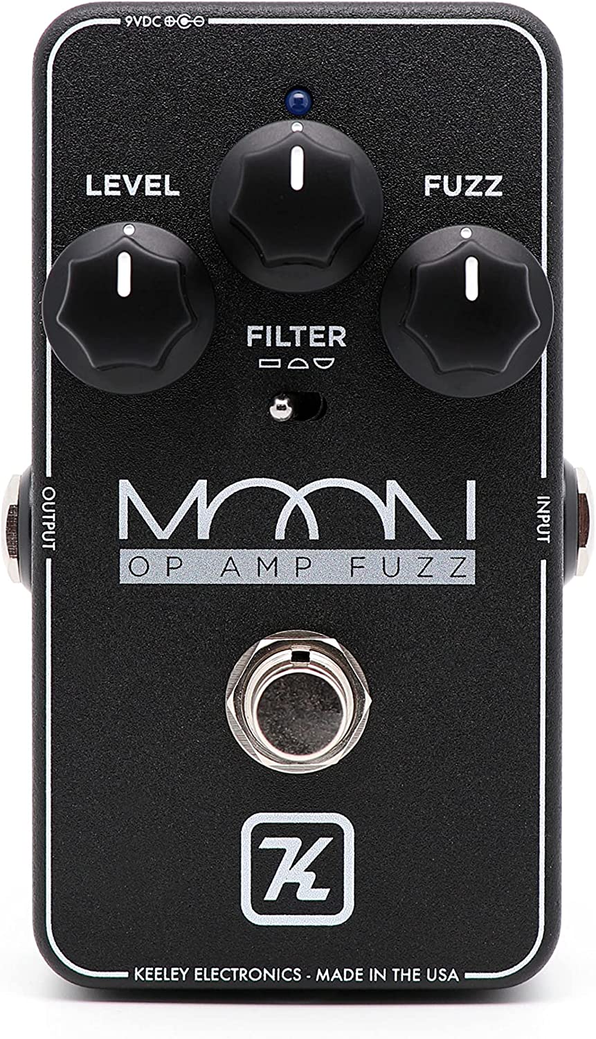 Keeley Electronics Moon Op Amp Fuzz Pedal on a white background