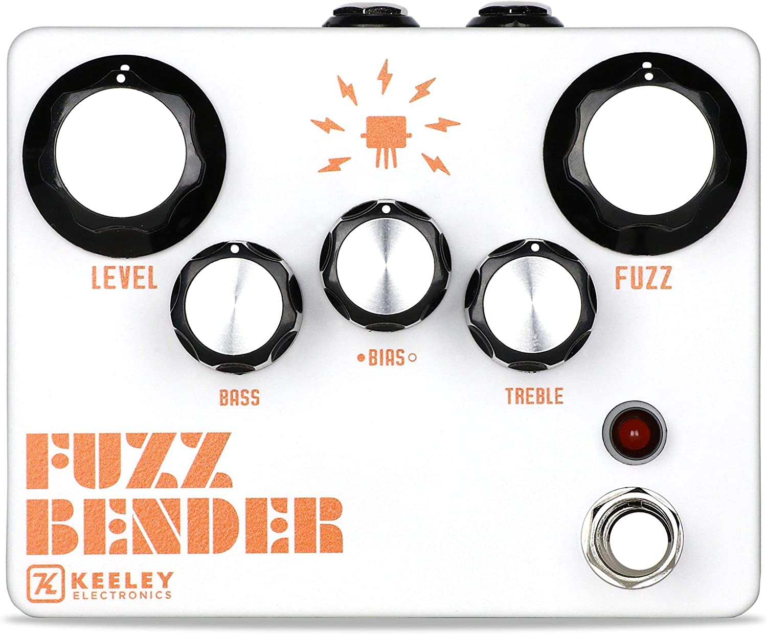 Keeley Fuzz Bender Pedal on a white background