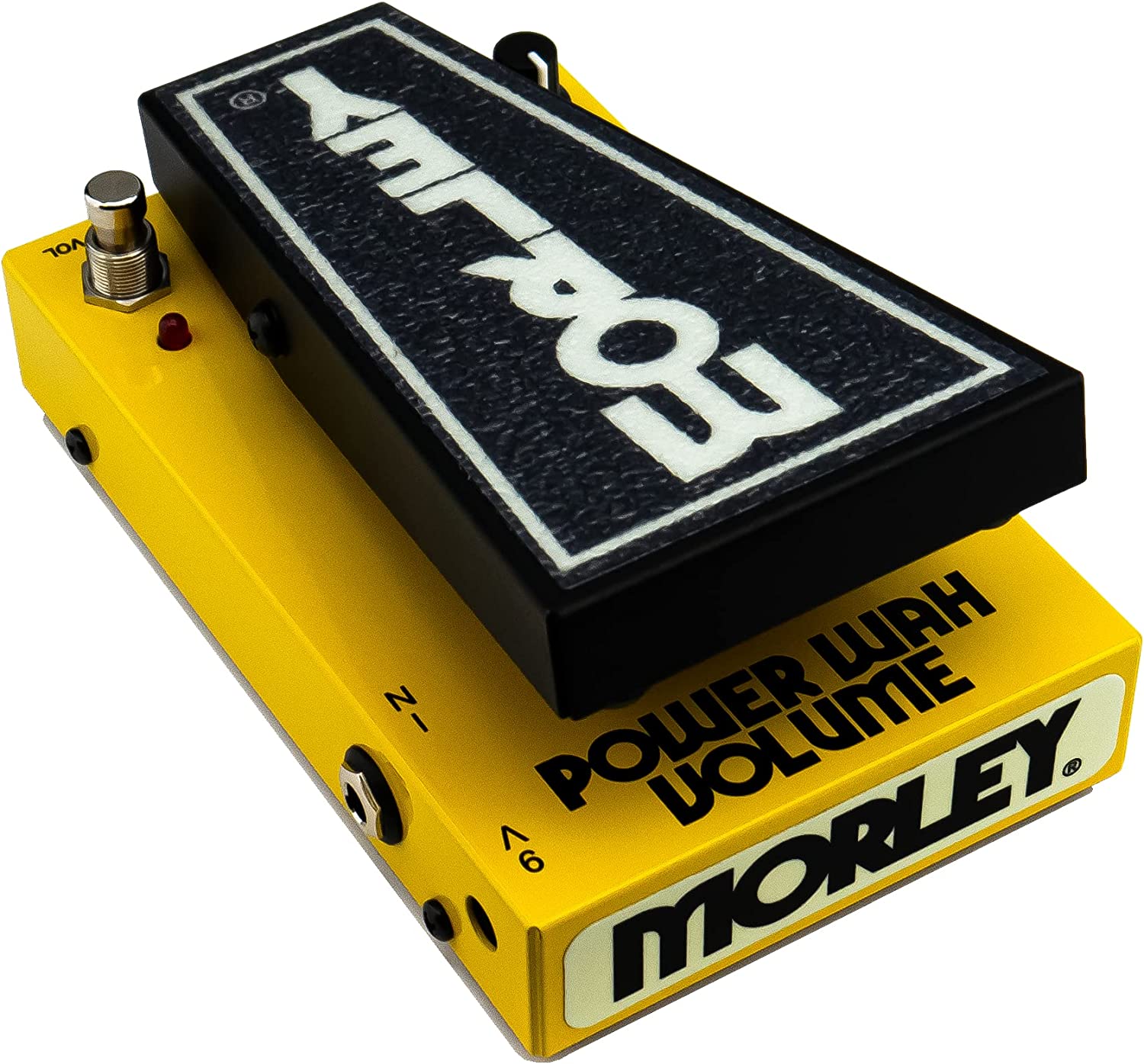 Morley 20/20 Power Wah Volume Pedal on a white background