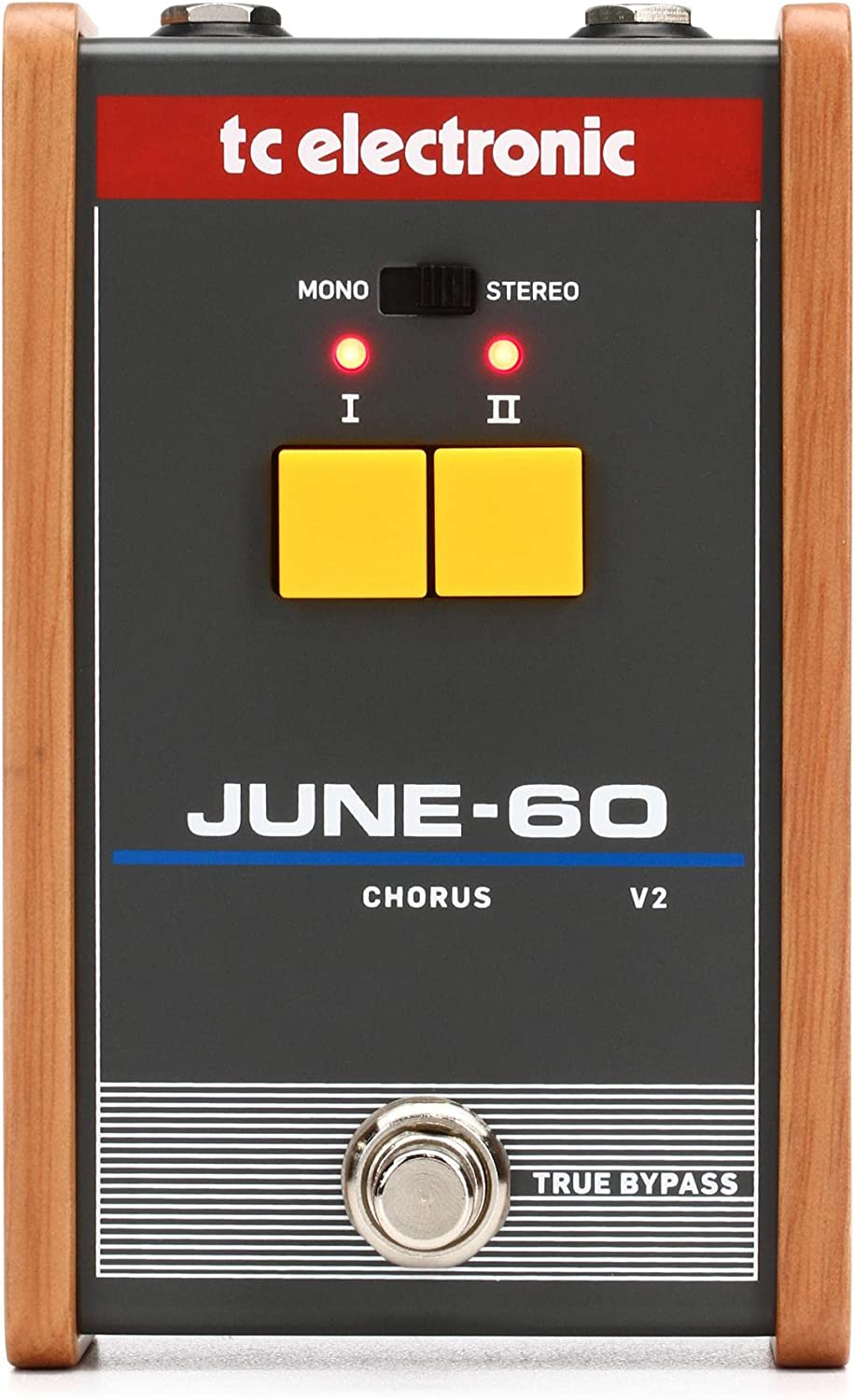 TC Electronic June 60 V2 Chorus Pedal on a white background