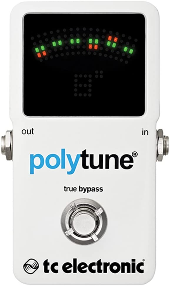 TC Electronic Polytune 2 Tuner Pedal  on a white background