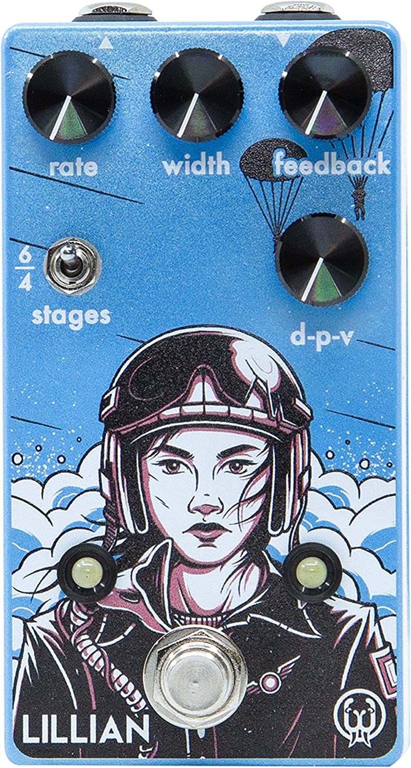 Walrus Audio Lillian Multi-Stage Pedal on a white background