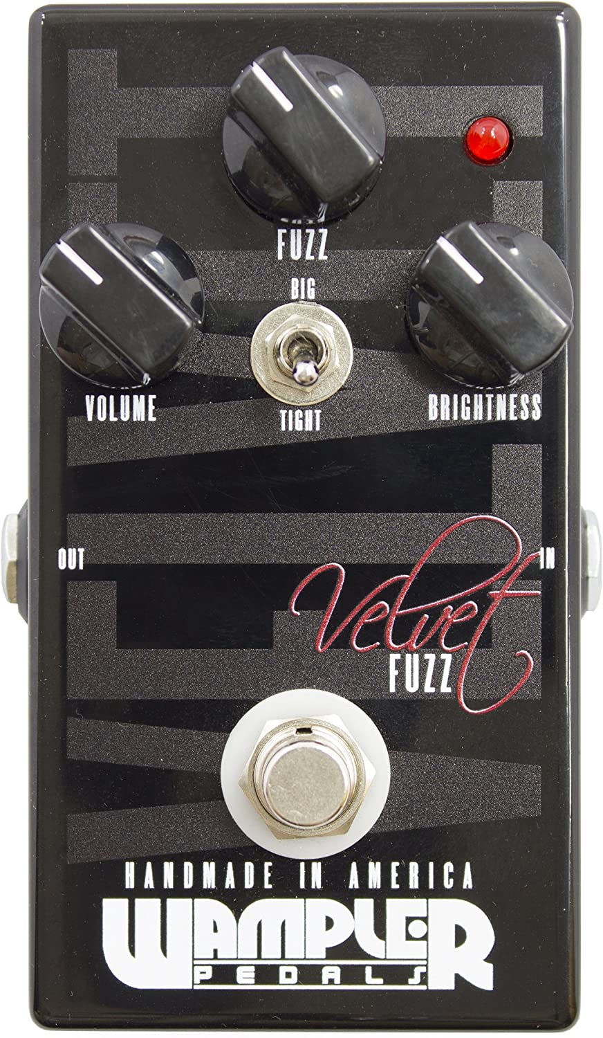 Wampler VELVETFUZZ Guitar Pedal on a white background