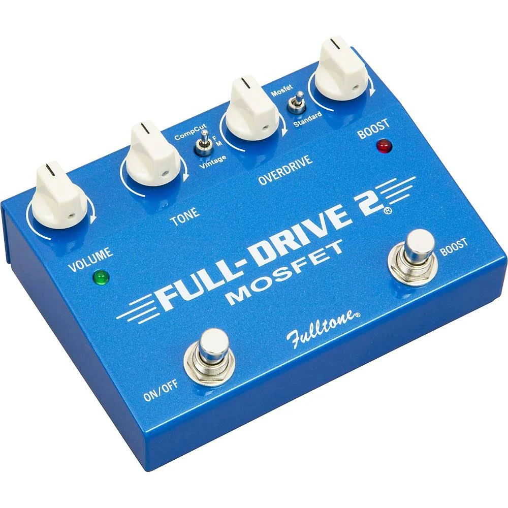 Fulltone Full-Drive 2 MOSFET Overdrive Pedal on a white background