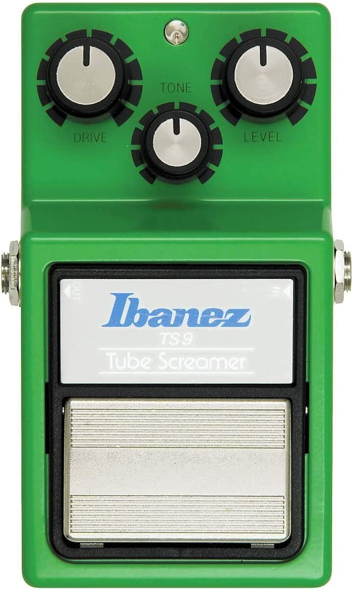 Ibanez TS9 Classic Tube Screamer Pedal on a white background