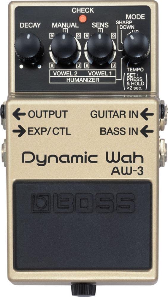Boss AW-3 Dynamic Wah Pedal on a white background