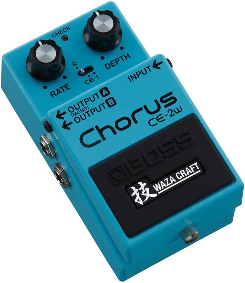 Boss CE-2W Waza Craft Chorus Pedal on a white background