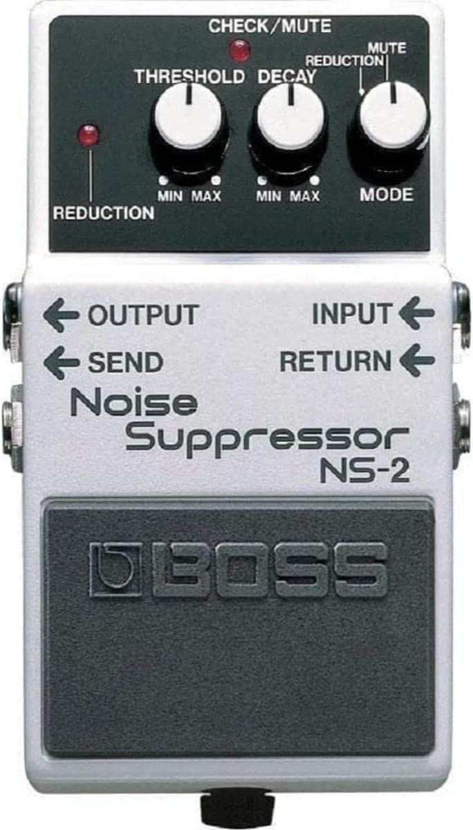 Boss NS-2 Noise Suppressor Pedal on a white background