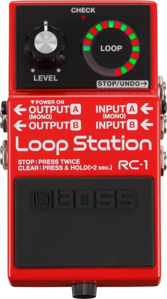 Boss RC-1 Loop Station Pedal on a white background