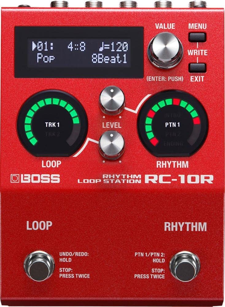 Boss RC-10R Looper Pedal on a white background