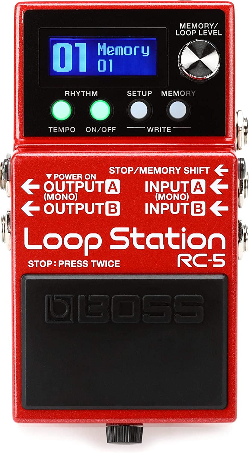 Boss RC-5 Loop Station Pedal on a white background