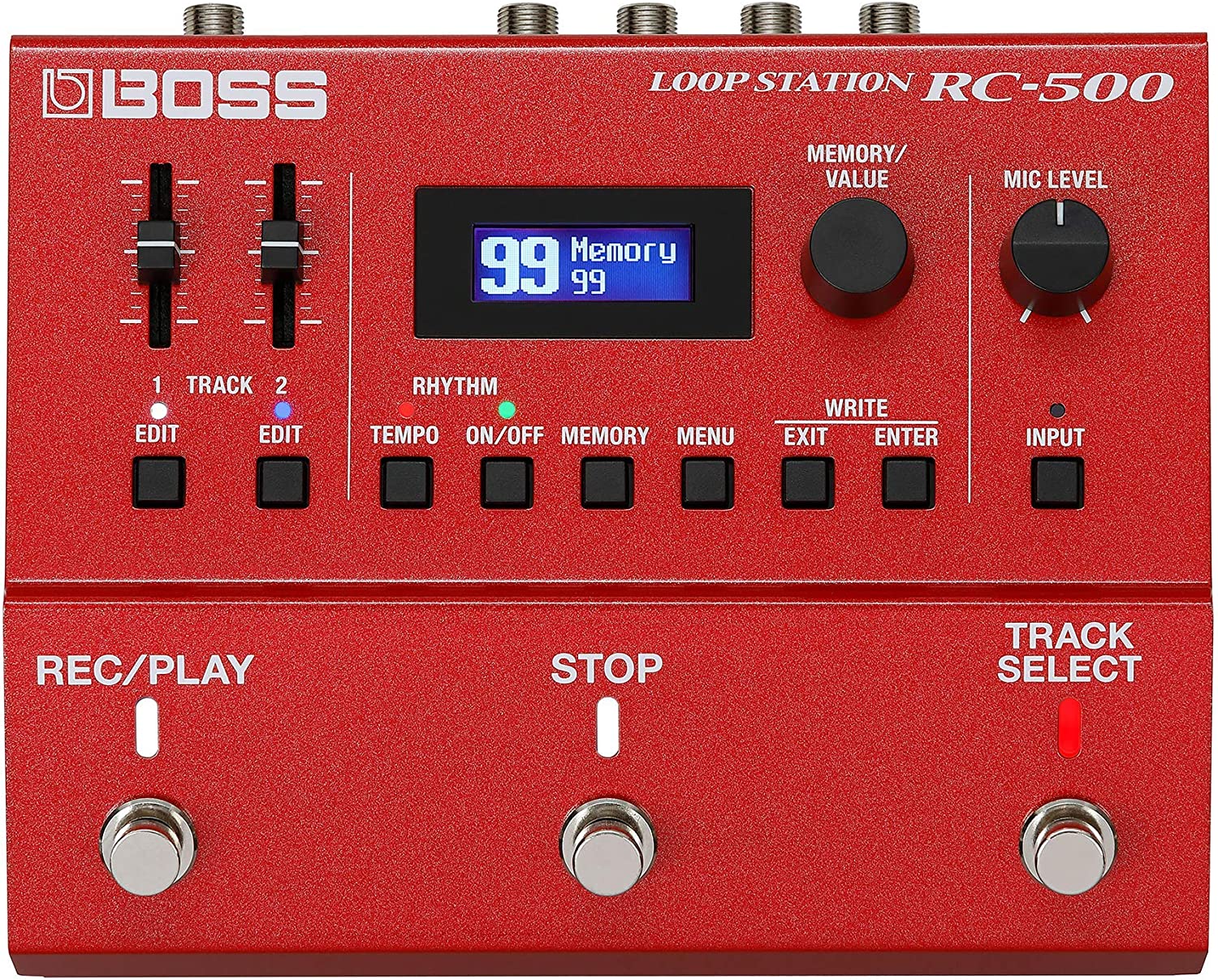 Boss RC-500 Loop Station Compact Pedal on a white background