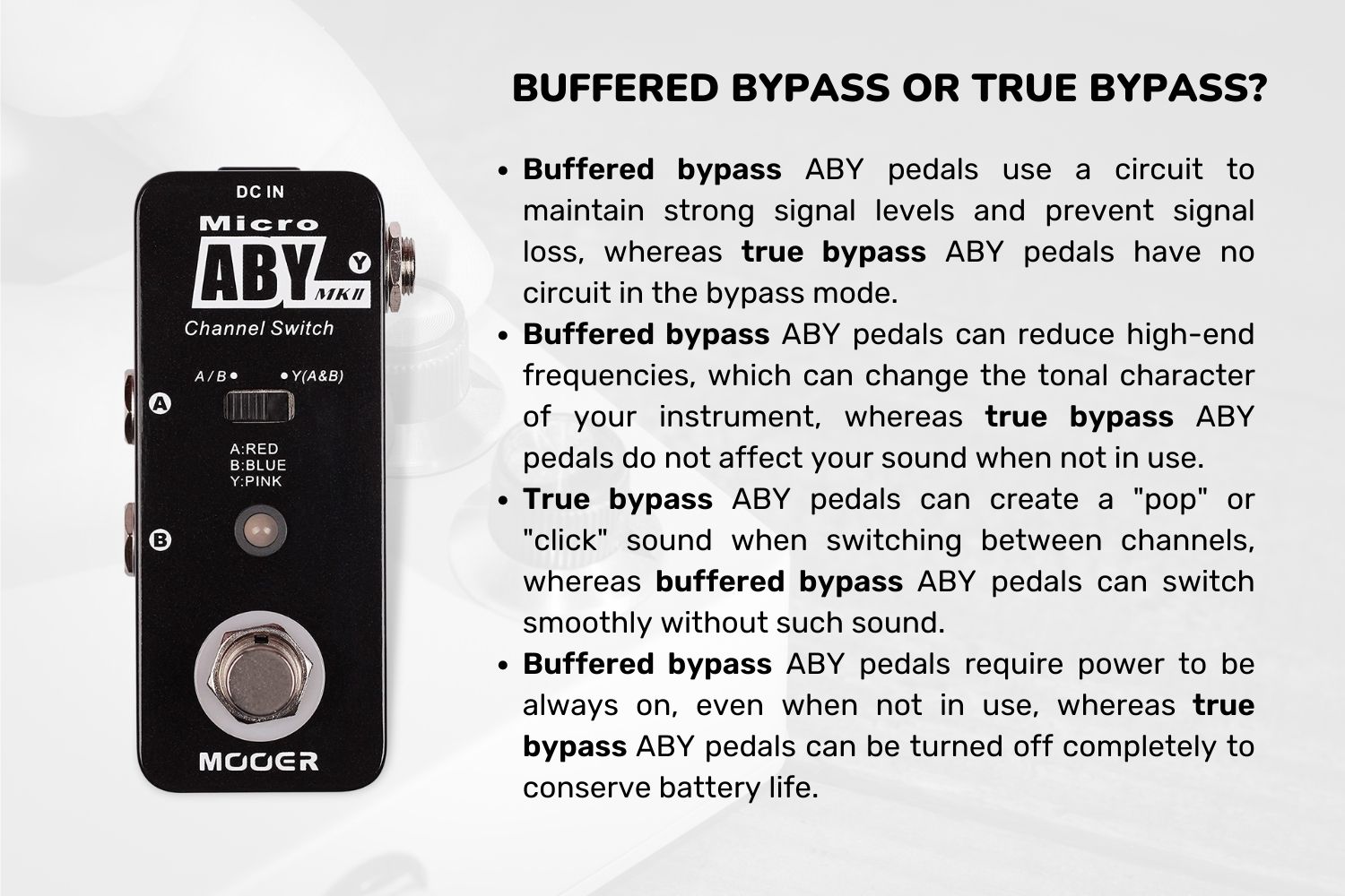 7 Best ABY Pedals (2024) For Seamless Signal Routing