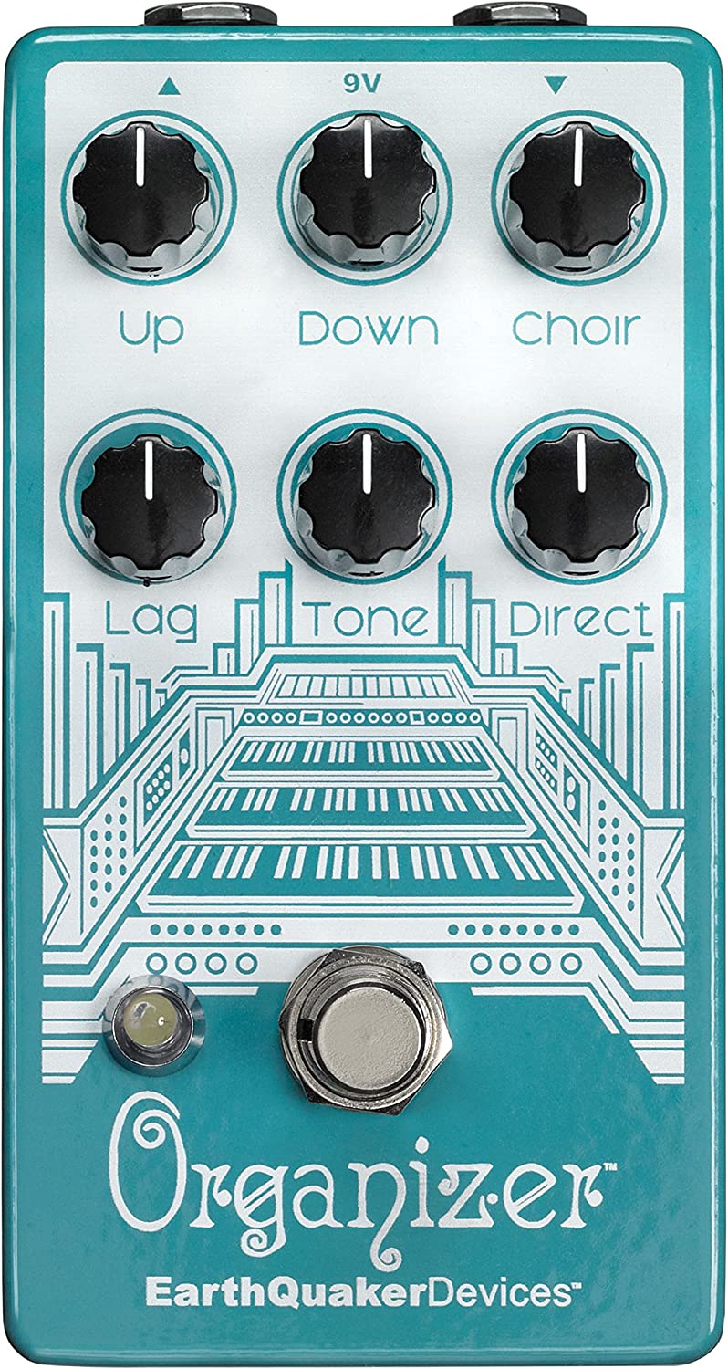 EarthQuaker Devices Organizer Organ Emulator Pedal on a white background