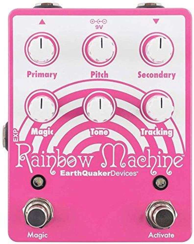 EarthQuaker Devices Rainbow Machine Pitch-Shifting Modulator Pedal on a white background