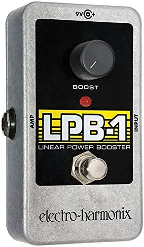 Electro-Harmonix LPB-1 Linear Power Booster Pedal on a white background