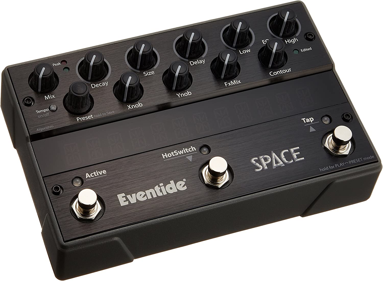 Eventide Space Reverb Pedal on a white background