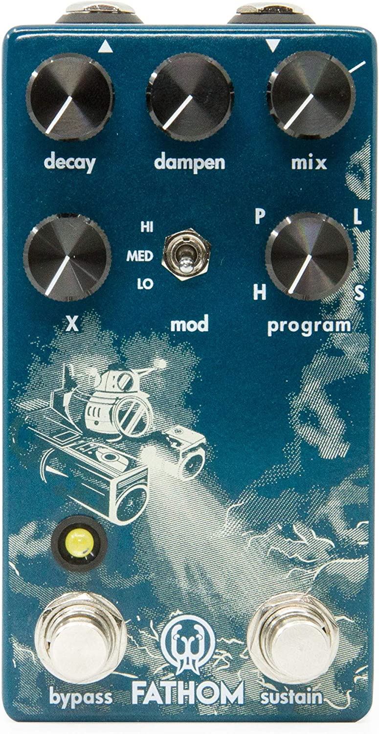 Fathom Multi-Function Reverb Pedal on a white background