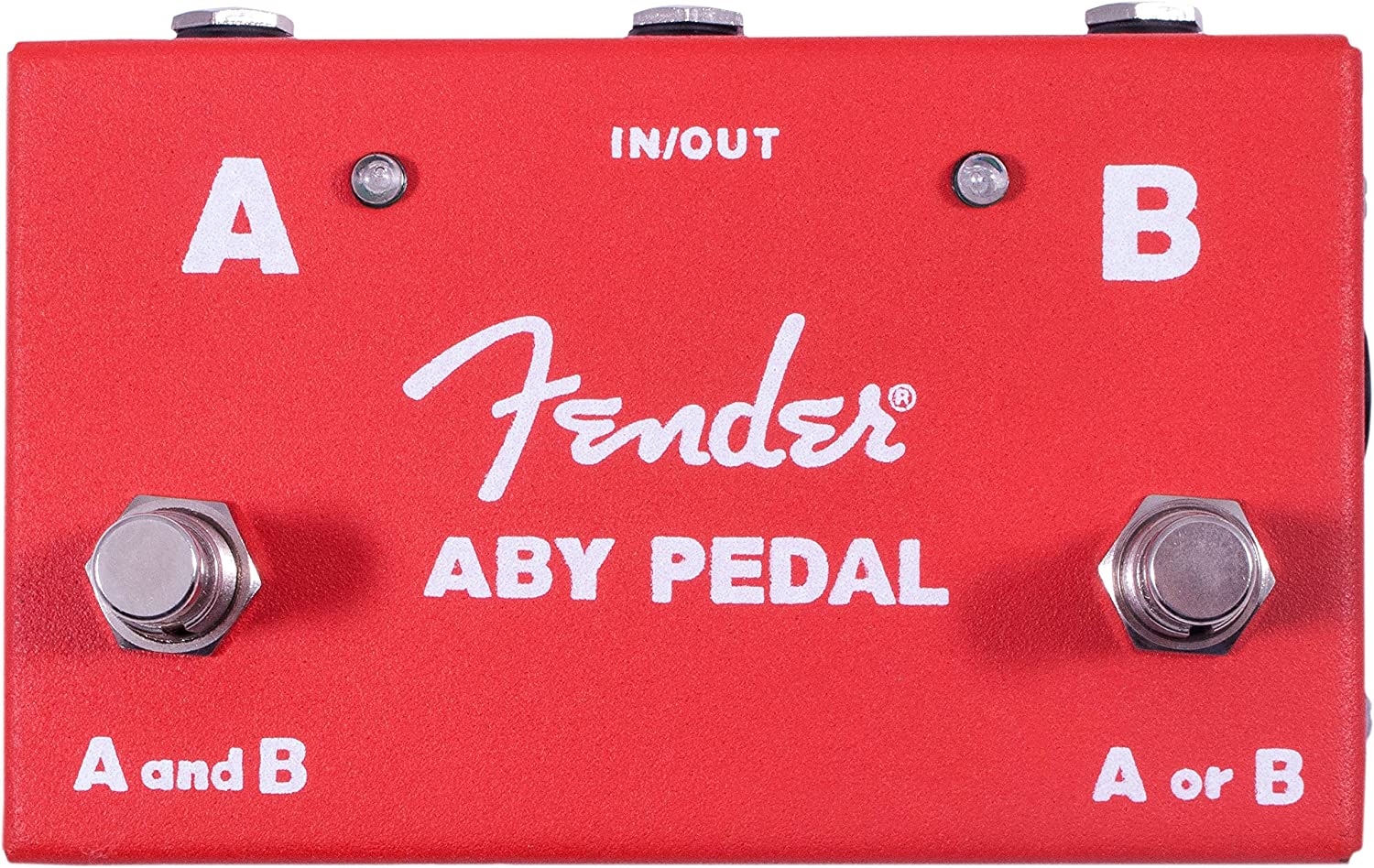 Fender ABY Pedal Footswitch Pedal on a white background