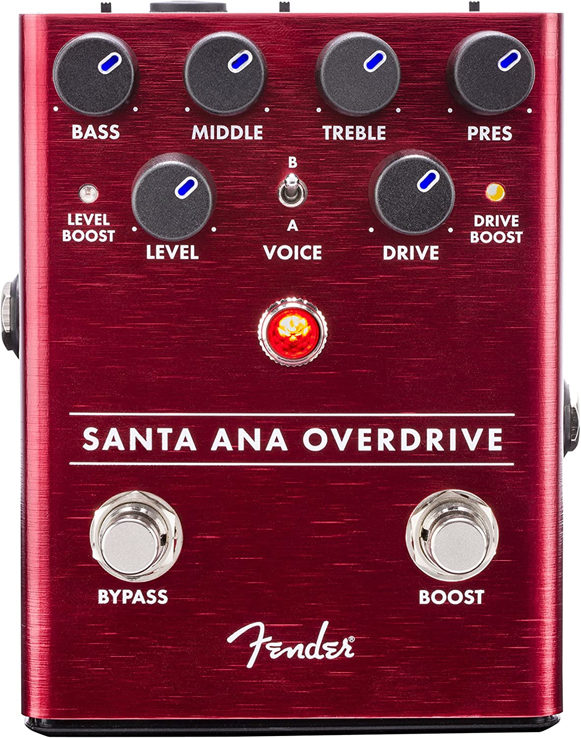 Fender Santa Ana Overdrive Pedal on a white background