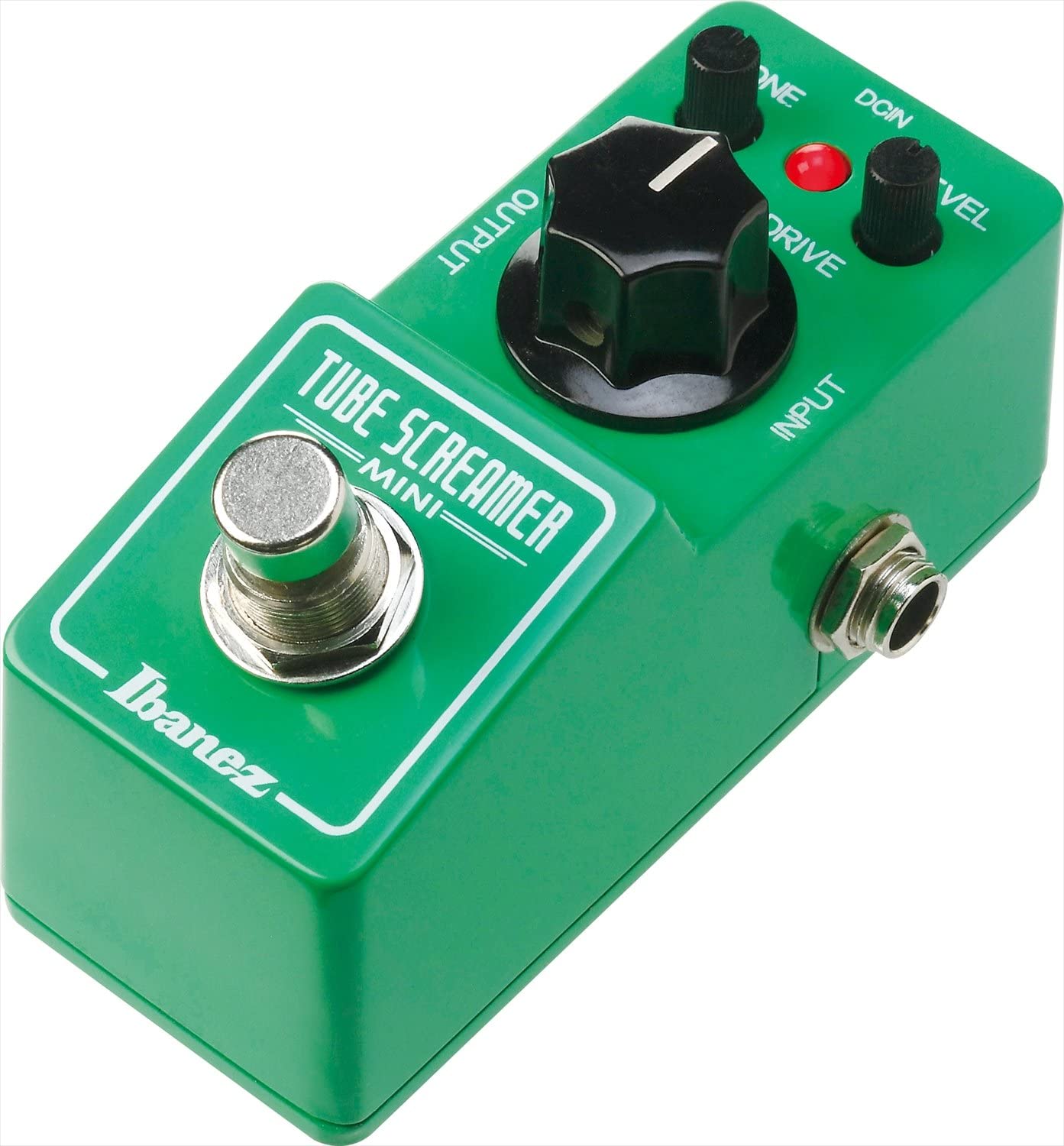 Ibanez Tube Screamer Mini Pedal on a white background