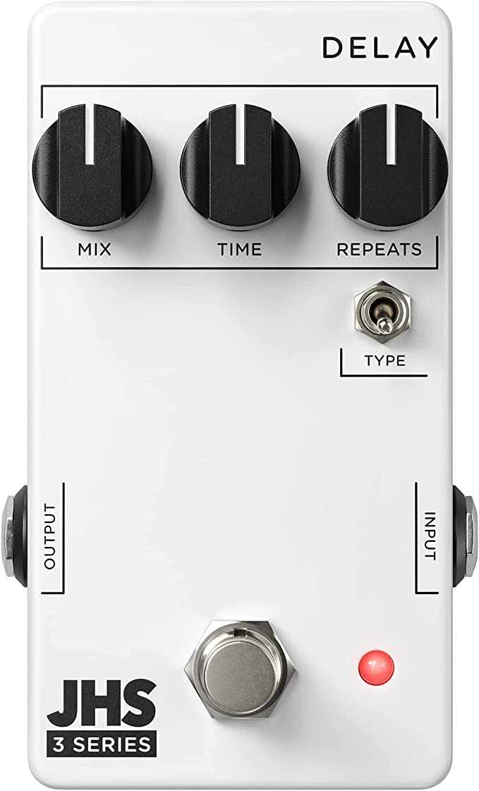 JHS Pedals 3 Series Delay Pedal on a white background