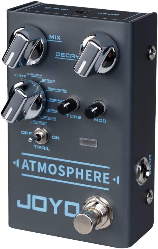 JOYO Atmosphere R-14 Reverb Pedal on a white background