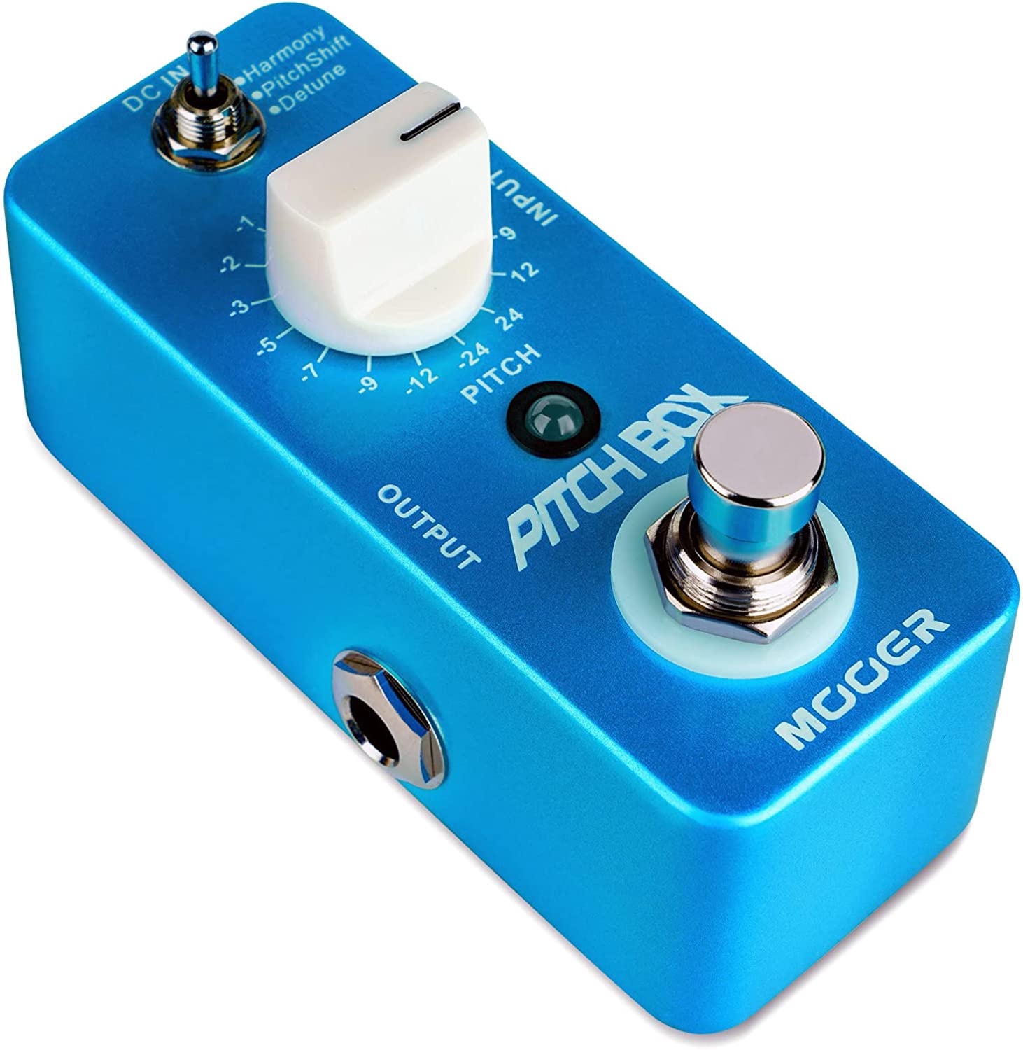 MOOER Pitch Box Guitar Harmonizer Pedal on a white background