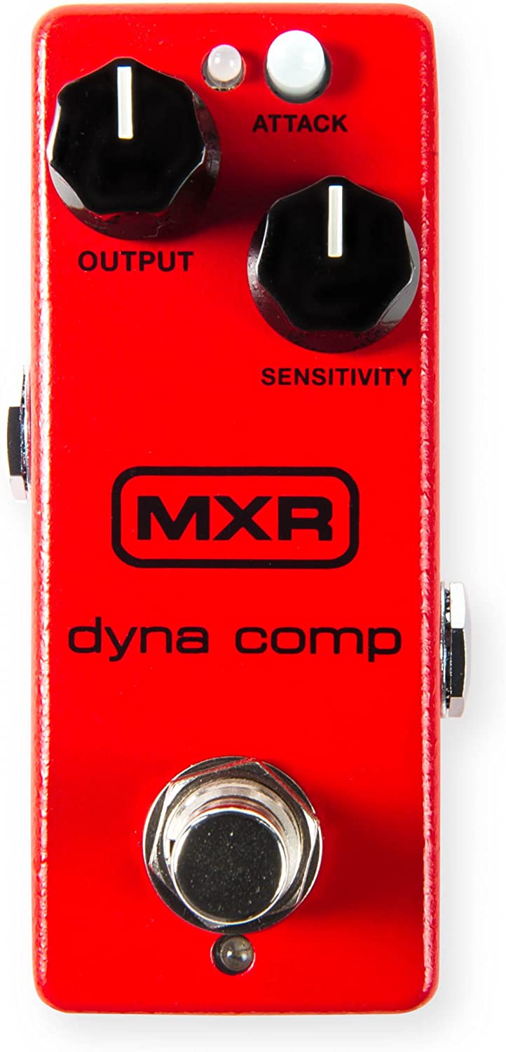 MXR Dyna Comp Mini Compressor Pedal on a white background