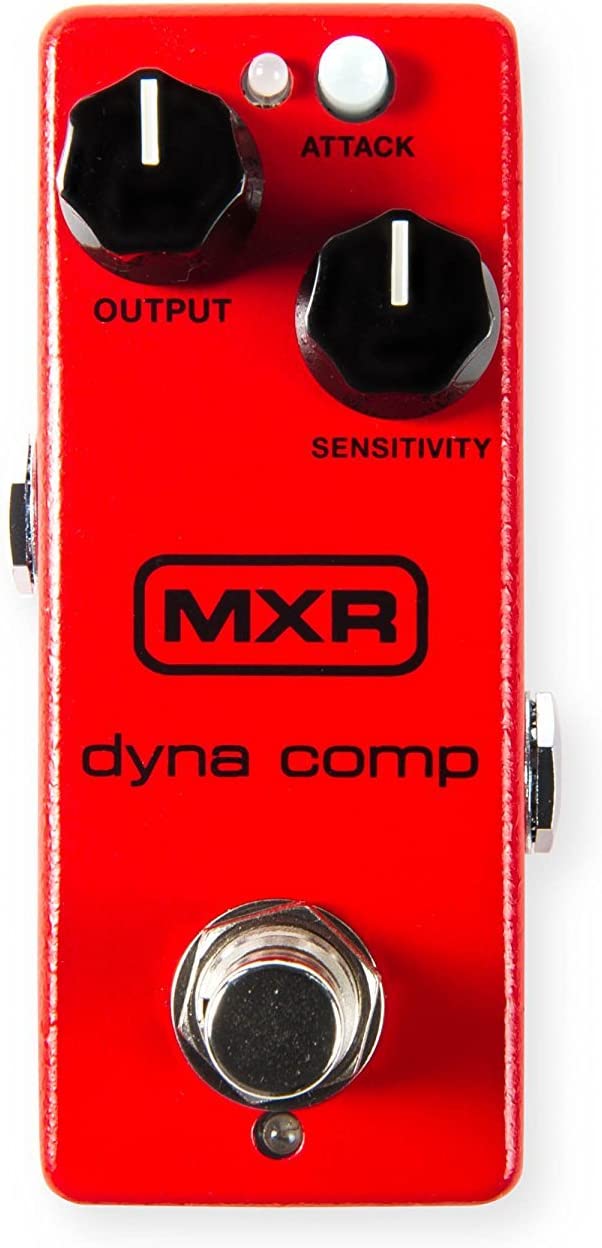 MXR M291 Dyna Comp Mini Compressor Pedal on a white background