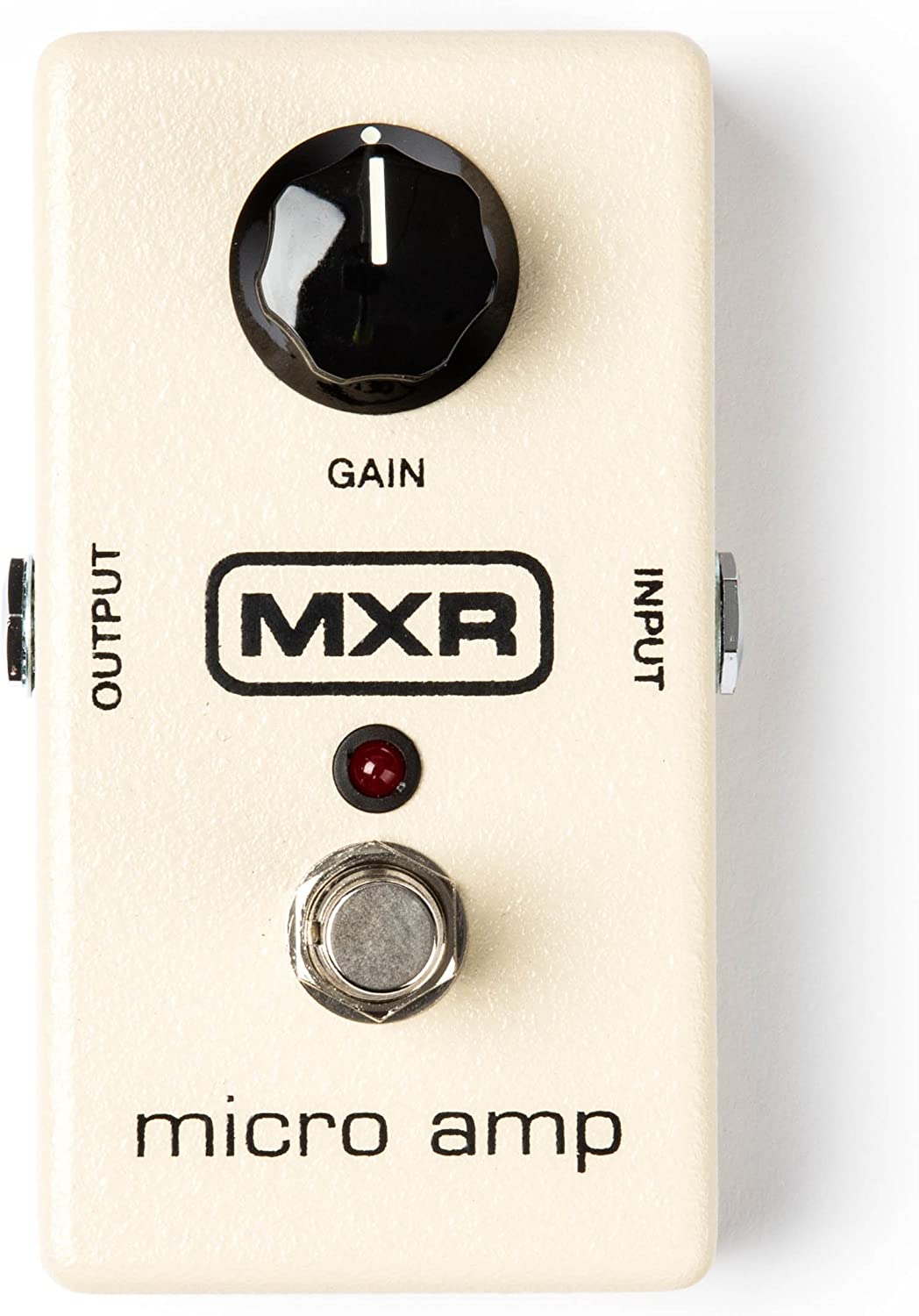 MXR M-133 Micro AMP Pedal on a white background