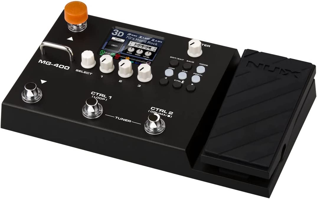 NUX MG-400 Multi-Effects Pedal on a white background