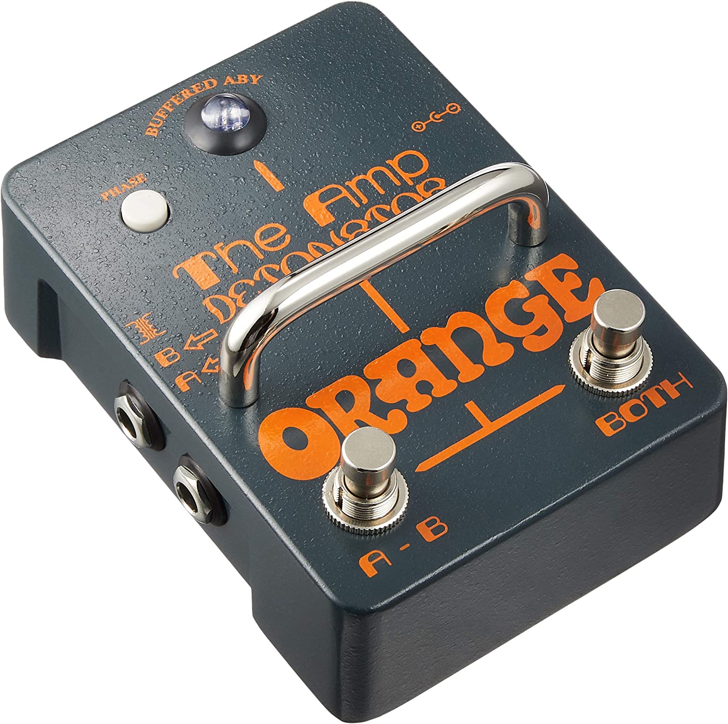 Orange Amp Detonator Buffered ABY Switcher Pedal on a white background