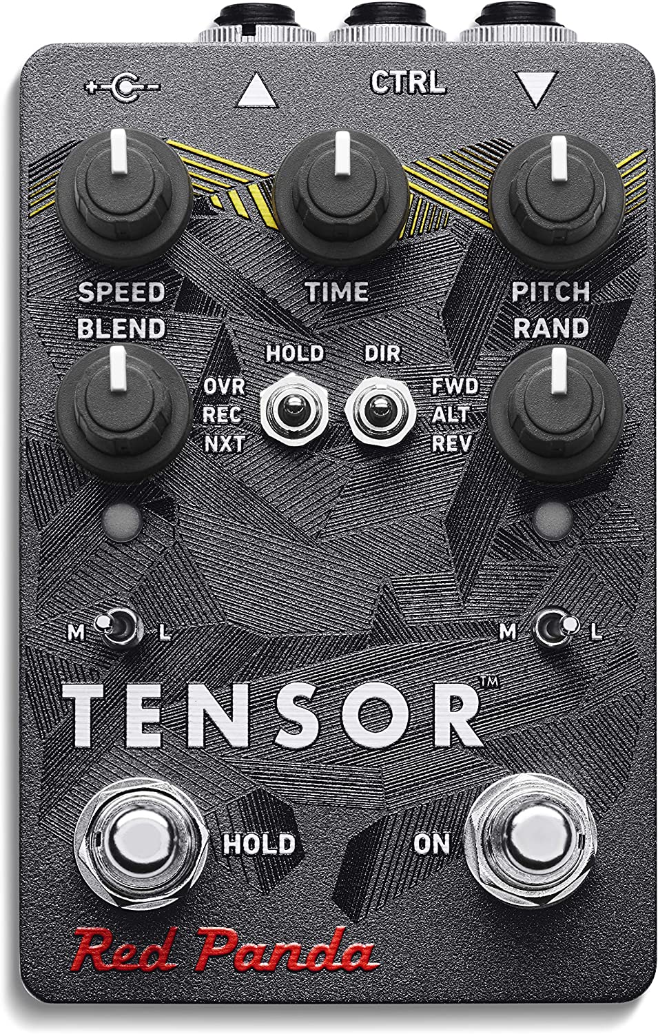 Red Panda Tensor Pedal on a white background