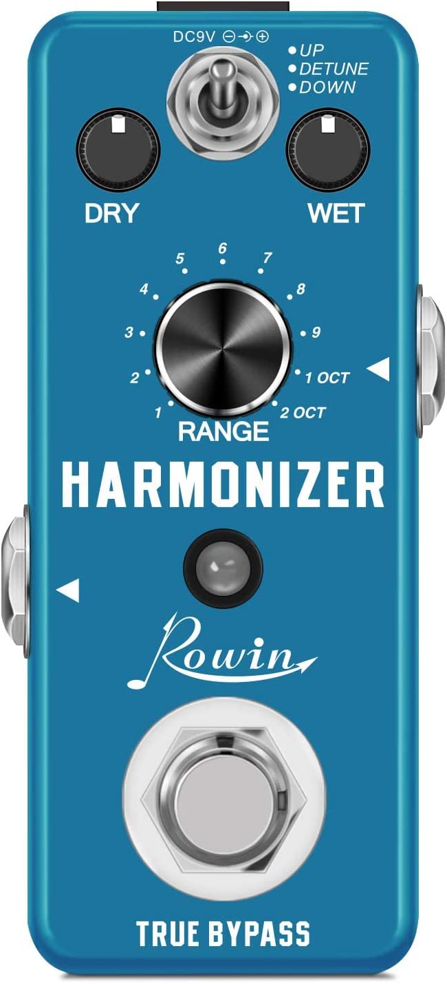 Rowin Harmonizer Digital Guitar Effect Pedal  on a white background