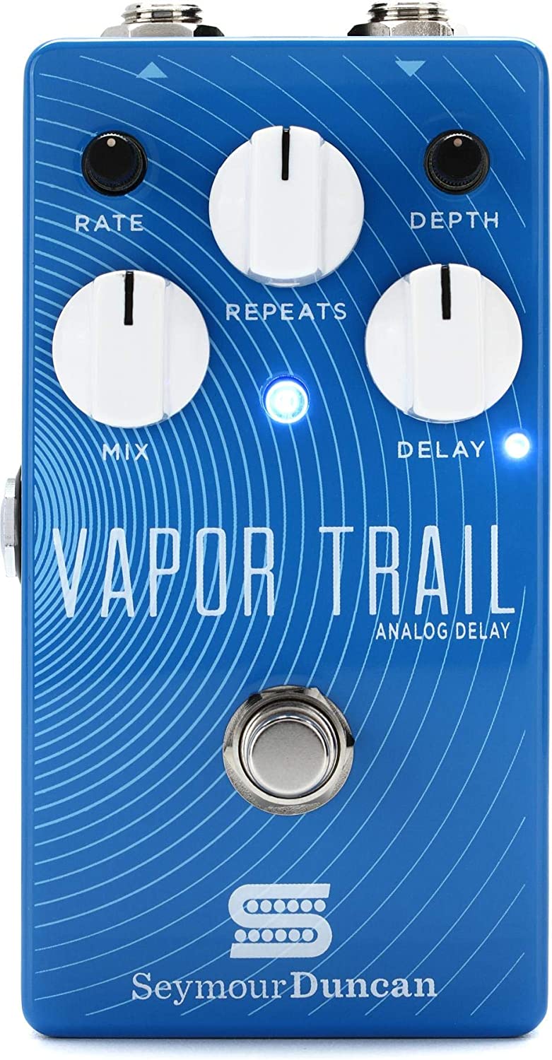 Seymour Duncan Vapor Trail Delay Pedal on a white background