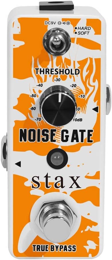 Stax Guitar Noise Gate Pedal on a white background